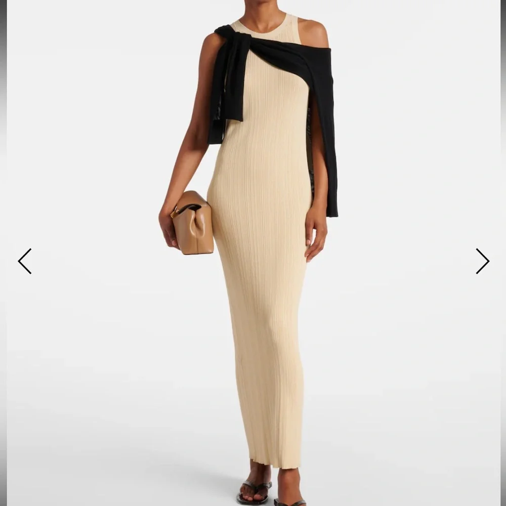 Toteme Beige Sleeveless Maxi Dress - Picture 5 of 8